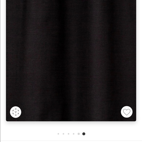 63"x50" Henna Blackout Curtain Panel
Black - Project 62™ new - Picture 5 of 7